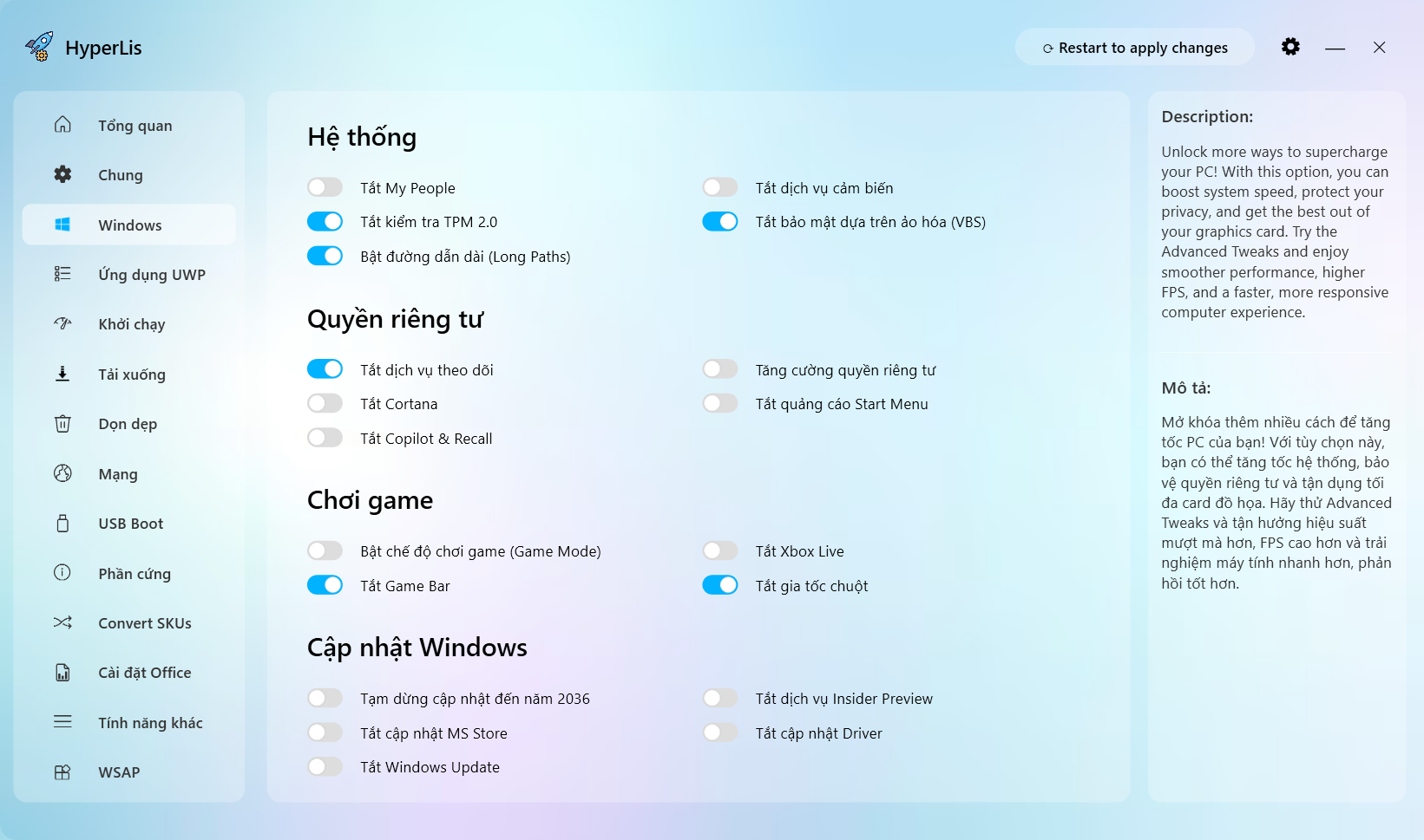 Giao diện tab Windows - Ảnh 1
