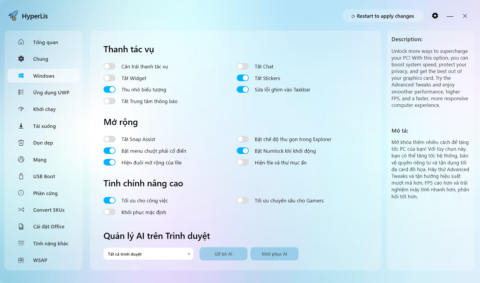 Giao diện tab Windows - Ảnh 2